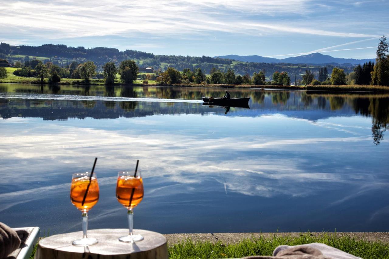 Hotel-Pension Seebad "Seegenuss-Natur-Spa" Sulzberg Luaran gambar